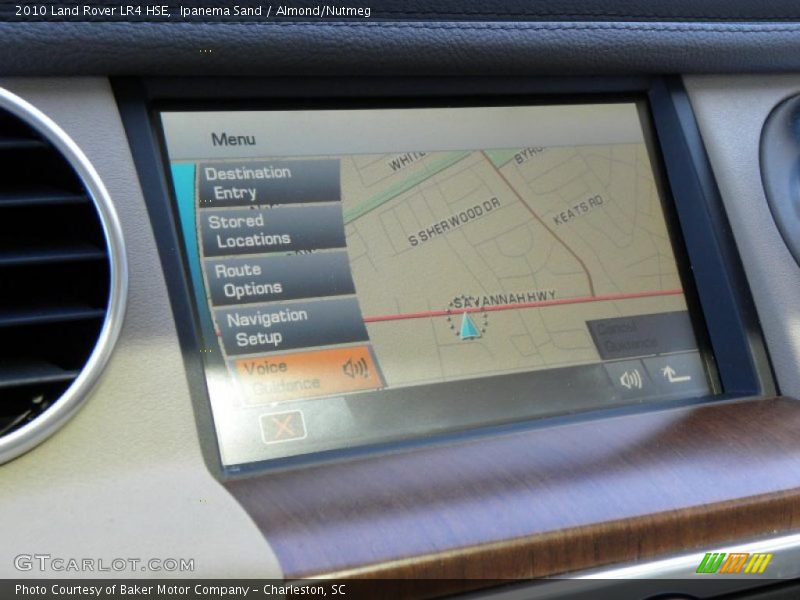 Navigation of 2010 LR4 HSE