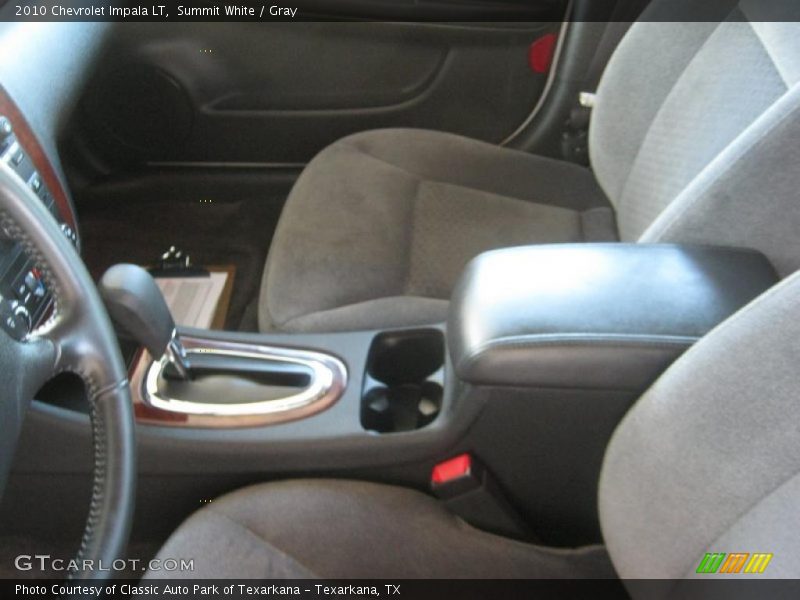 Summit White / Gray 2010 Chevrolet Impala LT