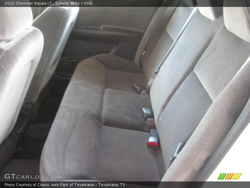 Summit White / Gray 2010 Chevrolet Impala LT