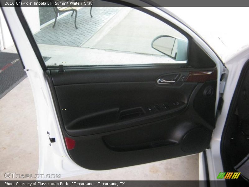 Summit White / Gray 2010 Chevrolet Impala LT