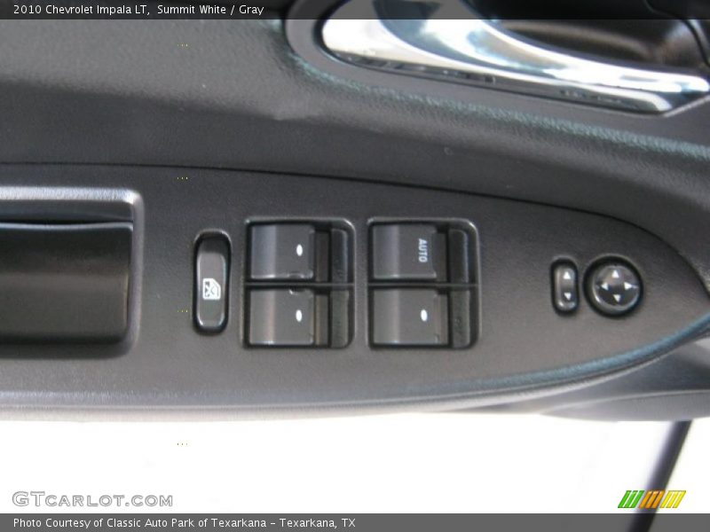 Summit White / Gray 2010 Chevrolet Impala LT