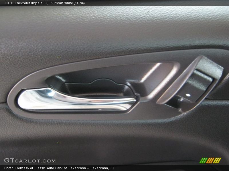 Summit White / Gray 2010 Chevrolet Impala LT
