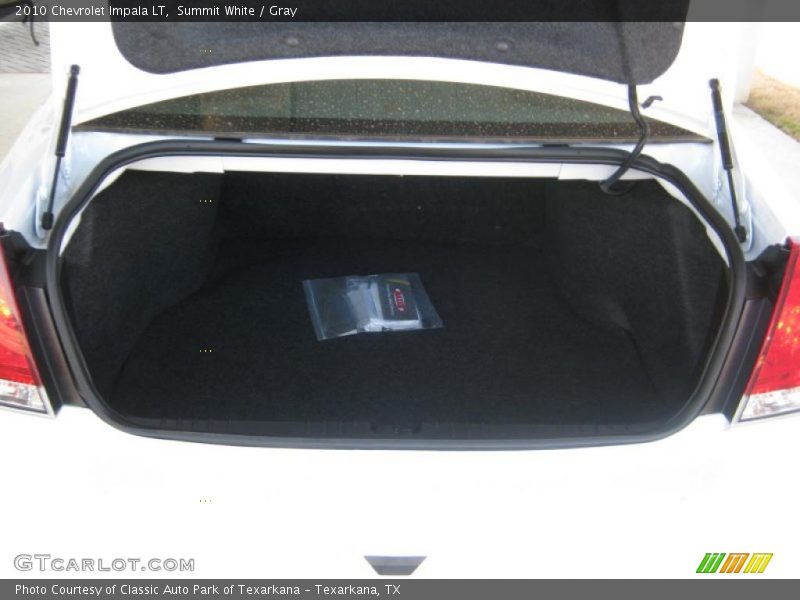 Summit White / Gray 2010 Chevrolet Impala LT