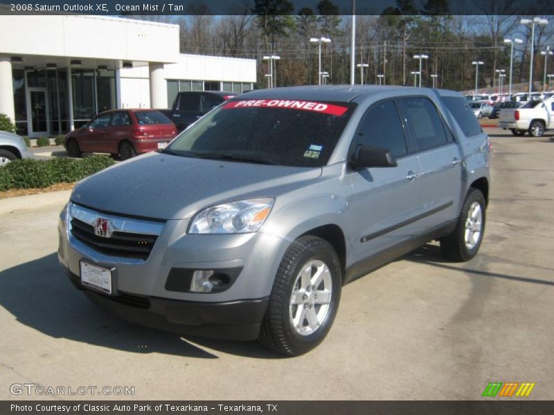 Ocean Mist / Tan 2008 Saturn Outlook XE