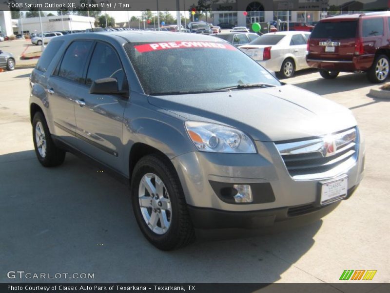 Ocean Mist / Tan 2008 Saturn Outlook XE
