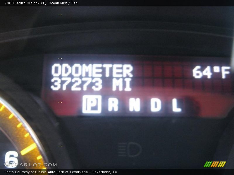 Ocean Mist / Tan 2008 Saturn Outlook XE