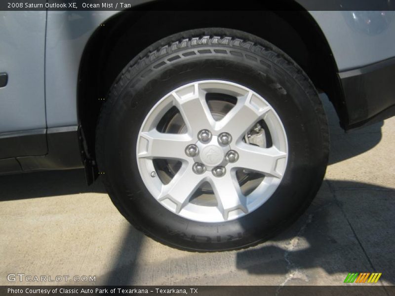 Ocean Mist / Tan 2008 Saturn Outlook XE