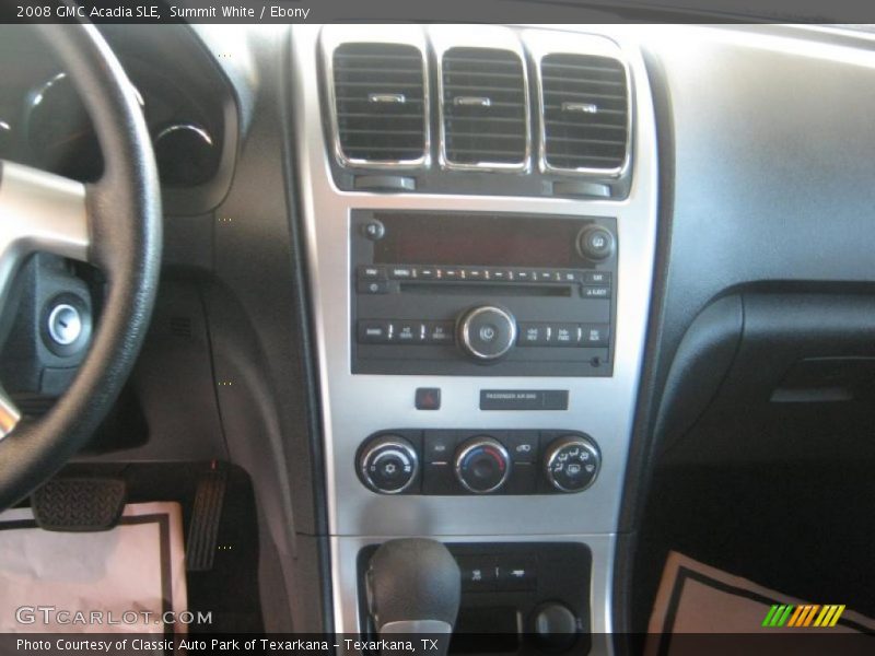 Summit White / Ebony 2008 GMC Acadia SLE