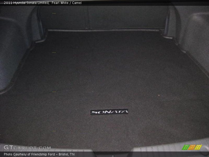 Pearl White / Camel 2011 Hyundai Sonata Limited