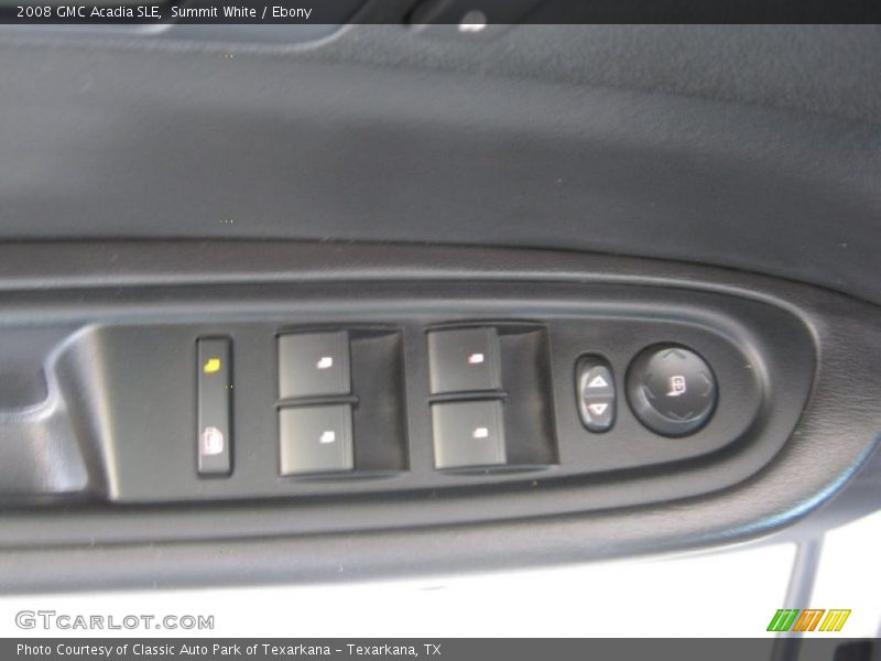 Summit White / Ebony 2008 GMC Acadia SLE
