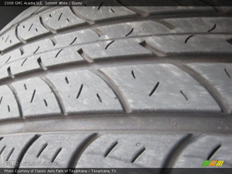 Summit White / Ebony 2008 GMC Acadia SLE