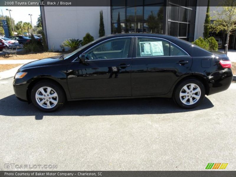 Black / Bisque 2008 Toyota Camry LE