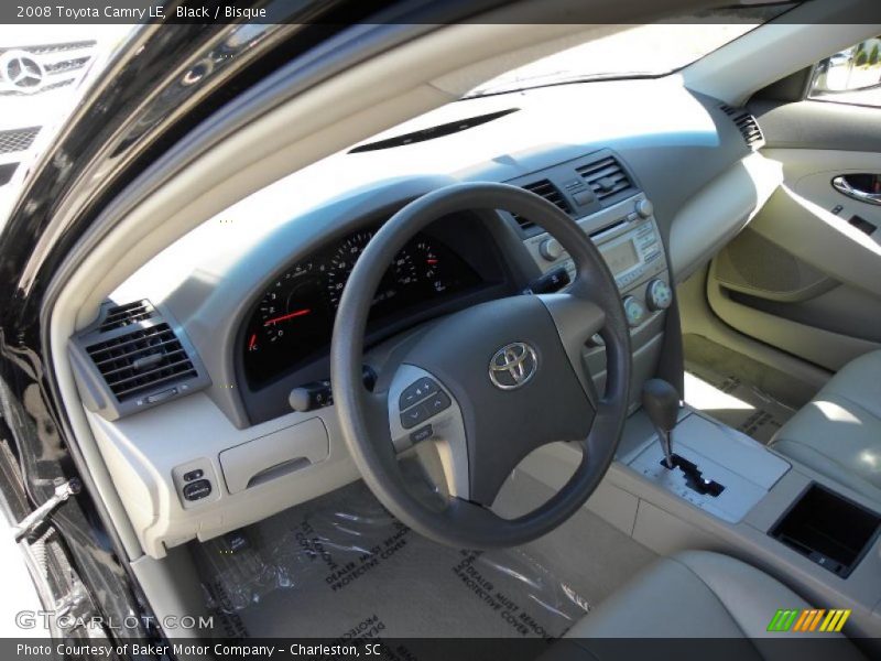 Black / Bisque 2008 Toyota Camry LE