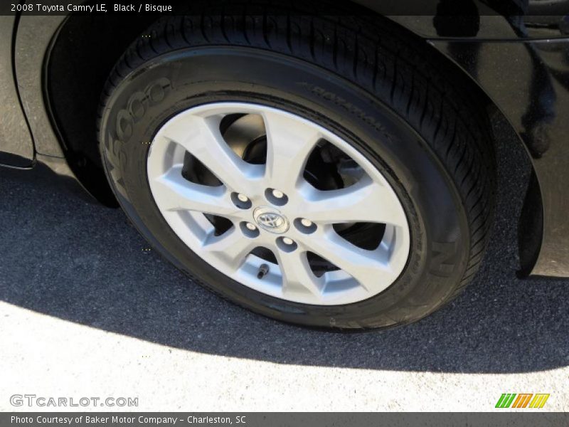 Black / Bisque 2008 Toyota Camry LE
