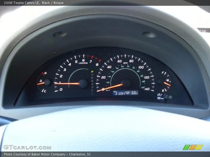 Black / Bisque 2008 Toyota Camry LE