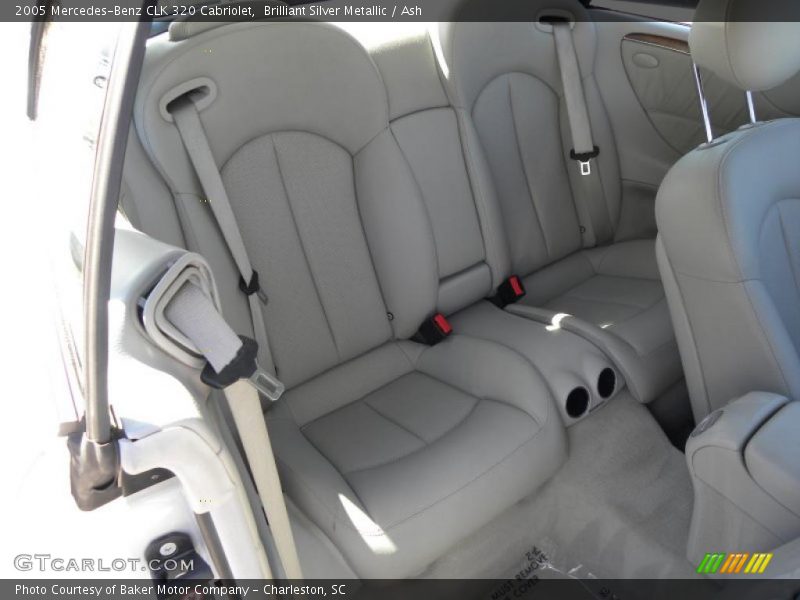 Brilliant Silver Metallic / Ash 2005 Mercedes-Benz CLK 320 Cabriolet