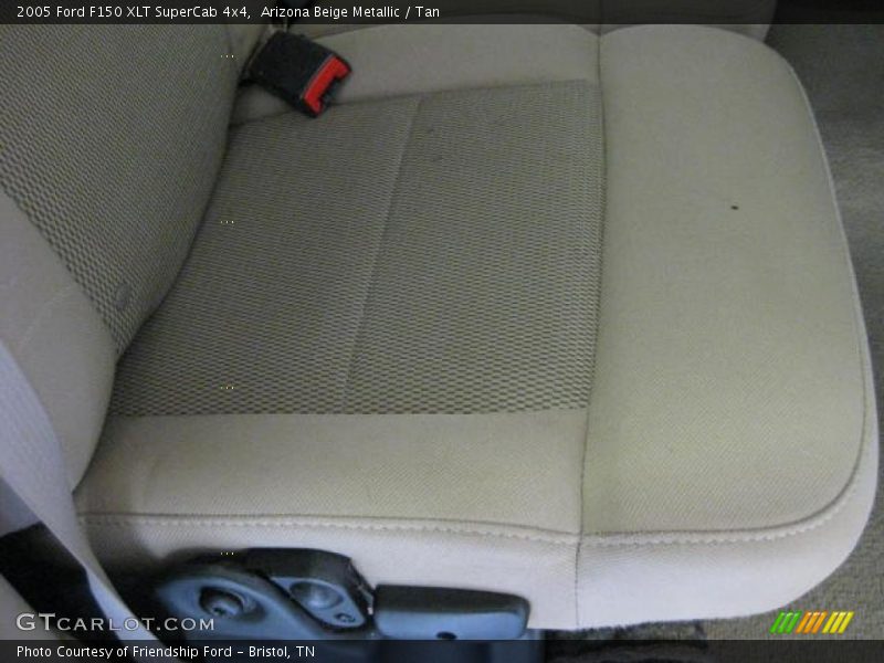 Arizona Beige Metallic / Tan 2005 Ford F150 XLT SuperCab 4x4