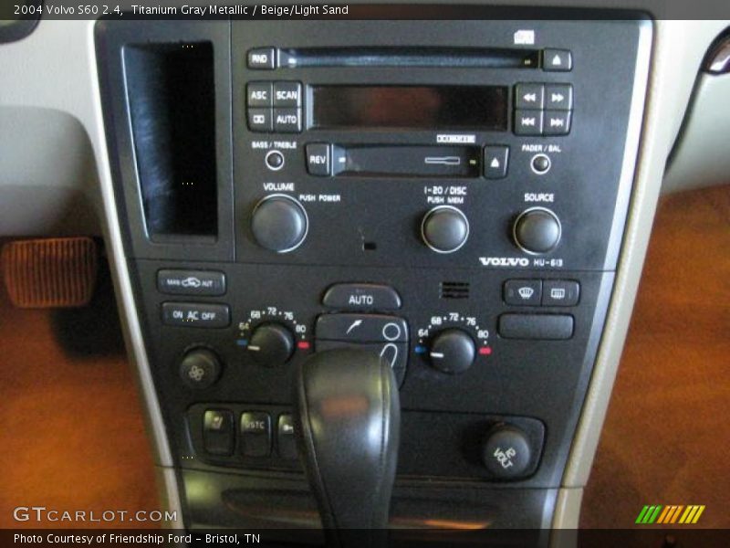 Controls of 2004 S60 2.4