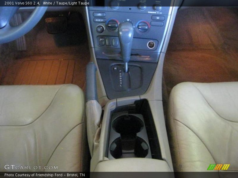 White / Taupe/Light Taupe 2001 Volvo S60 2.4