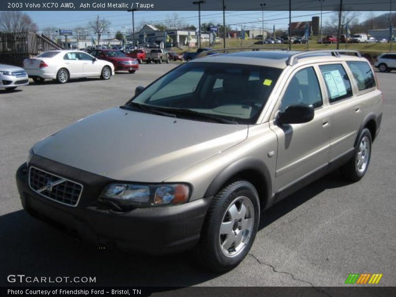 Ash Gold Metallic / Taupe 2003 Volvo XC70 AWD