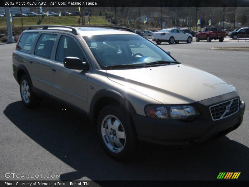 Ash Gold Metallic / Taupe 2003 Volvo XC70 AWD