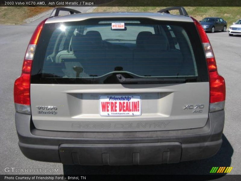 Ash Gold Metallic / Taupe 2003 Volvo XC70 AWD