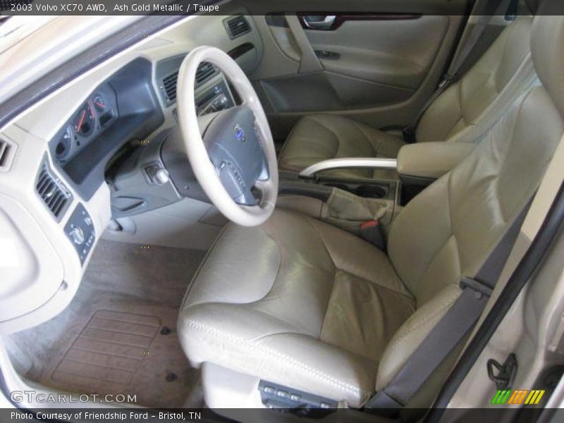 Ash Gold Metallic / Taupe 2003 Volvo XC70 AWD