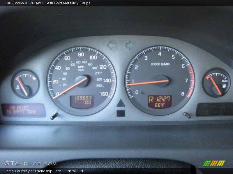 Ash Gold Metallic / Taupe 2003 Volvo XC70 AWD