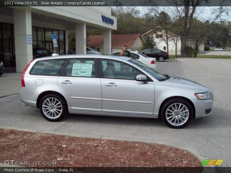  2011 V50 T5 Silver Metallic