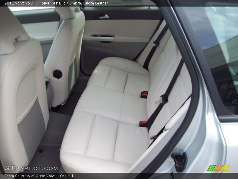  2011 V50 T5 Umbra/Calcite Leather Interior