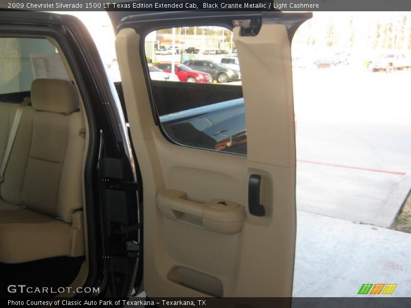 Black Granite Metallic / Light Cashmere 2009 Chevrolet Silverado 1500 LT Texas Edition Extended Cab