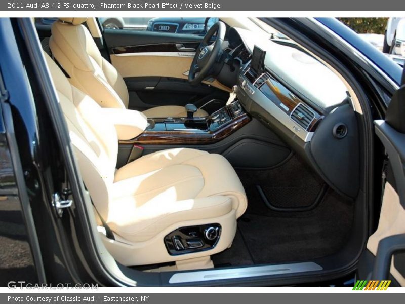  2011 A8 4.2 FSI quattro Velvet Beige Interior