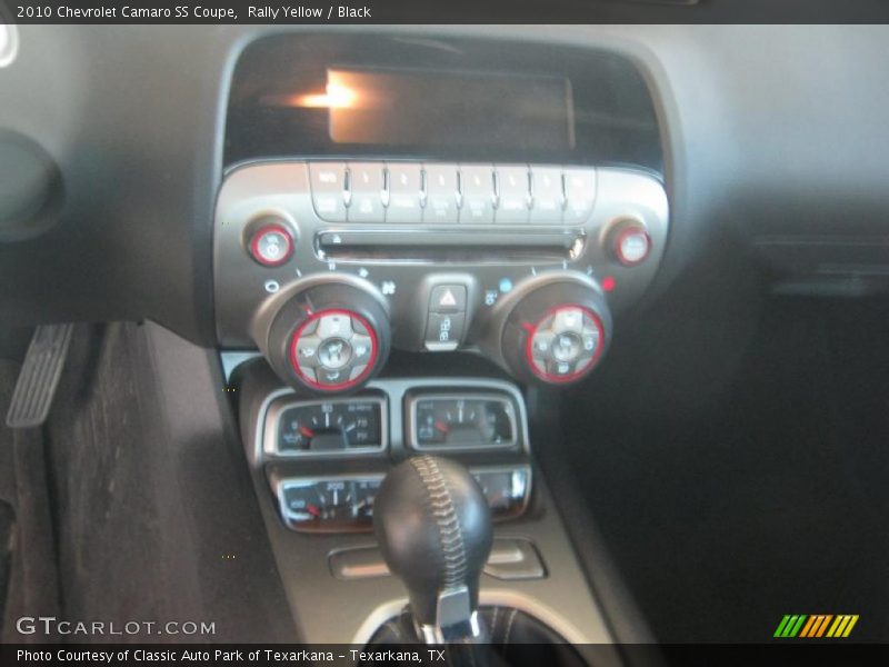 Rally Yellow / Black 2010 Chevrolet Camaro SS Coupe