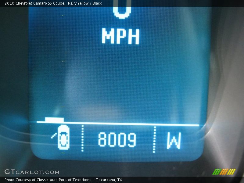 Rally Yellow / Black 2010 Chevrolet Camaro SS Coupe