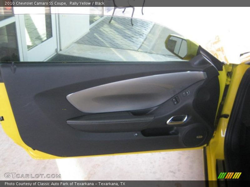 Rally Yellow / Black 2010 Chevrolet Camaro SS Coupe
