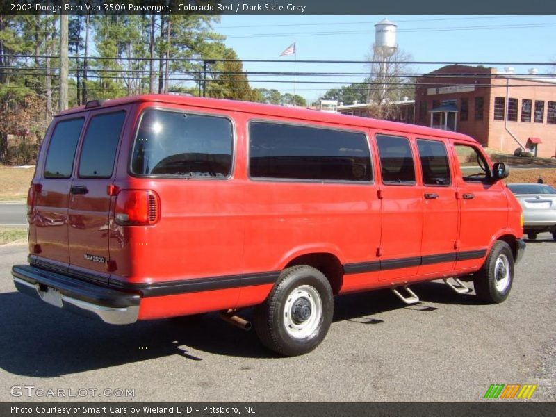  2002 Ram Van 3500 Passenger Colorado Red