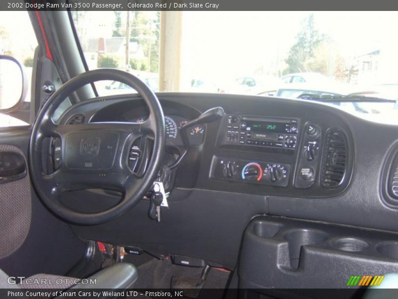 Colorado Red / Dark Slate Gray 2002 Dodge Ram Van 3500 Passenger