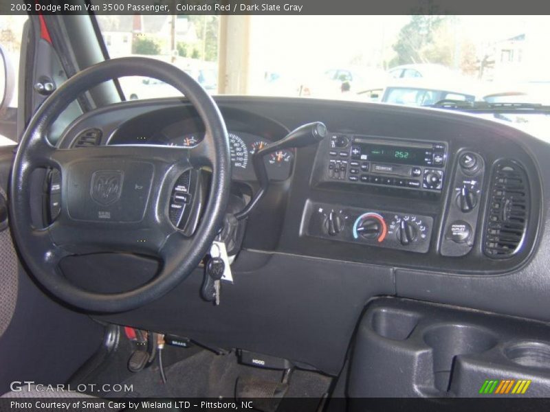 Dashboard of 2002 Ram Van 3500 Passenger