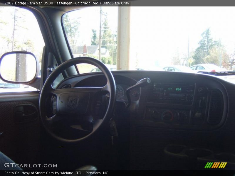 Colorado Red / Dark Slate Gray 2002 Dodge Ram Van 3500 Passenger