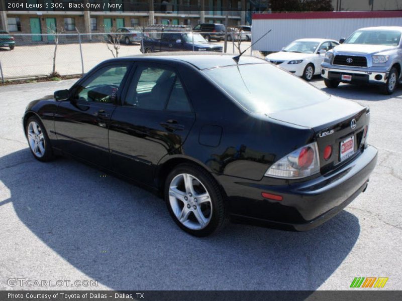 Black Onyx / Ivory 2004 Lexus IS 300