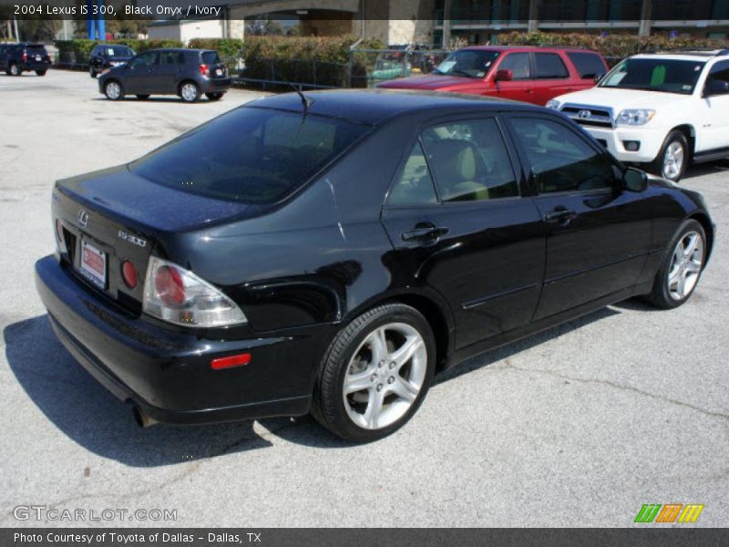 Black Onyx / Ivory 2004 Lexus IS 300