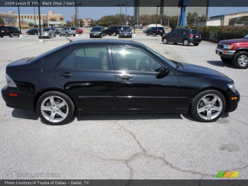 Black Onyx / Ivory 2004 Lexus IS 300
