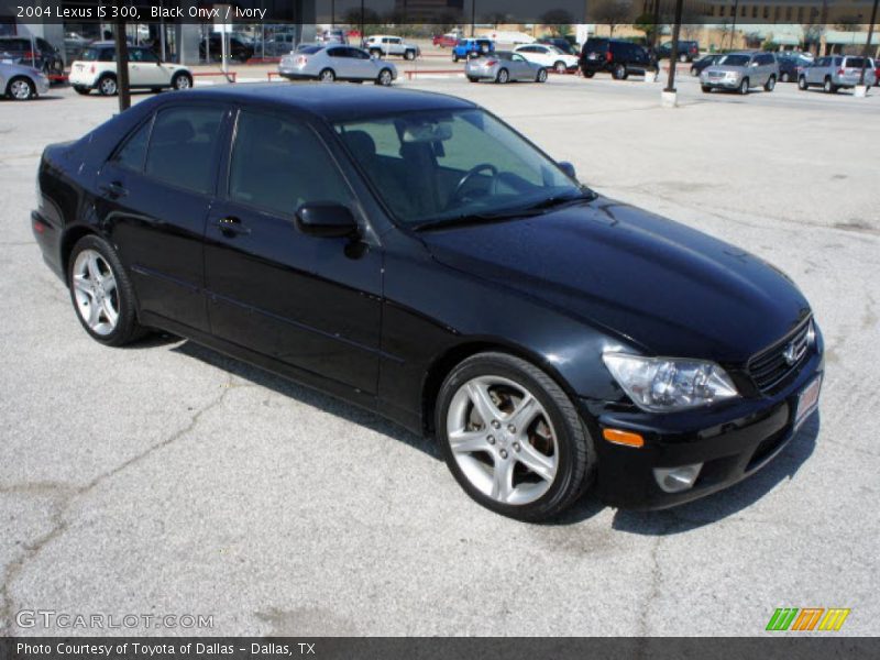 Black Onyx / Ivory 2004 Lexus IS 300