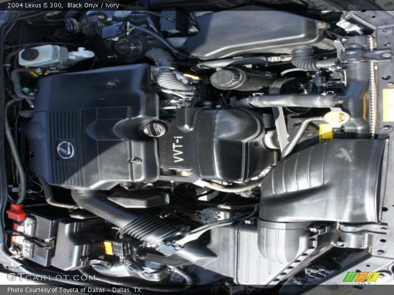 Black Onyx / Ivory 2004 Lexus IS 300