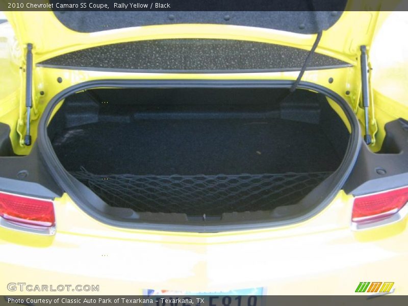 Rally Yellow / Black 2010 Chevrolet Camaro SS Coupe