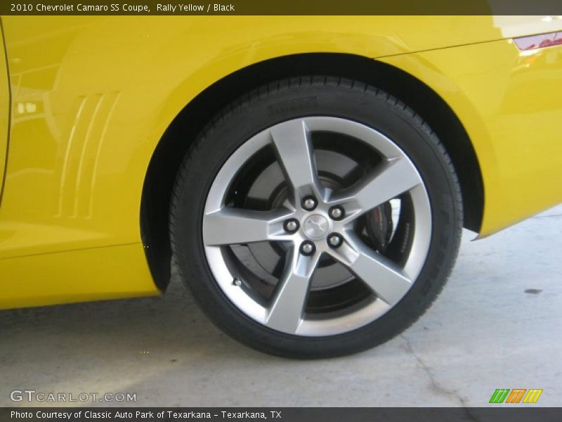 Rally Yellow / Black 2010 Chevrolet Camaro SS Coupe