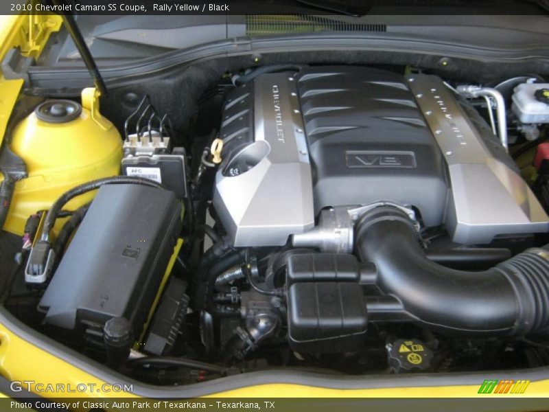 Rally Yellow / Black 2010 Chevrolet Camaro SS Coupe