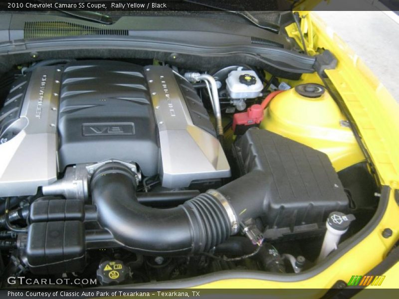 Rally Yellow / Black 2010 Chevrolet Camaro SS Coupe