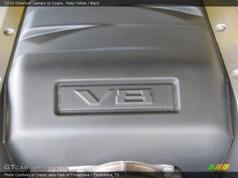 Rally Yellow / Black 2010 Chevrolet Camaro SS Coupe