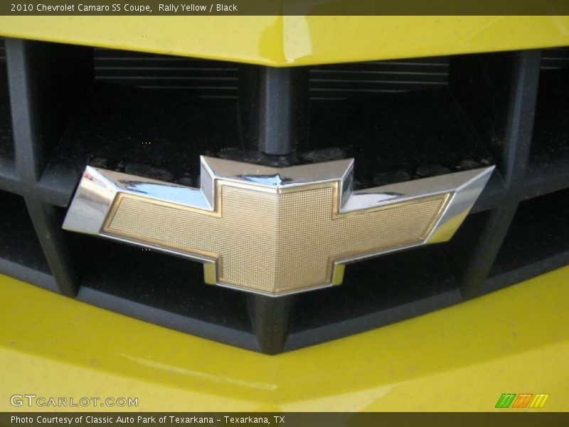 Rally Yellow / Black 2010 Chevrolet Camaro SS Coupe